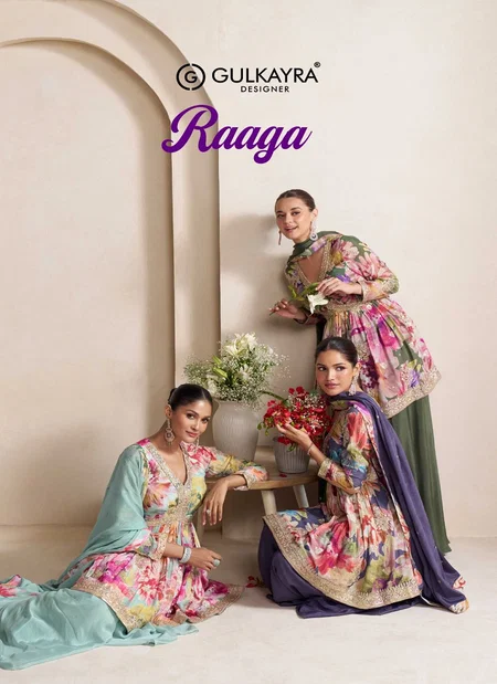 Raaga By Gulkayra Chinon Designer Readymade Suits Orders In India
